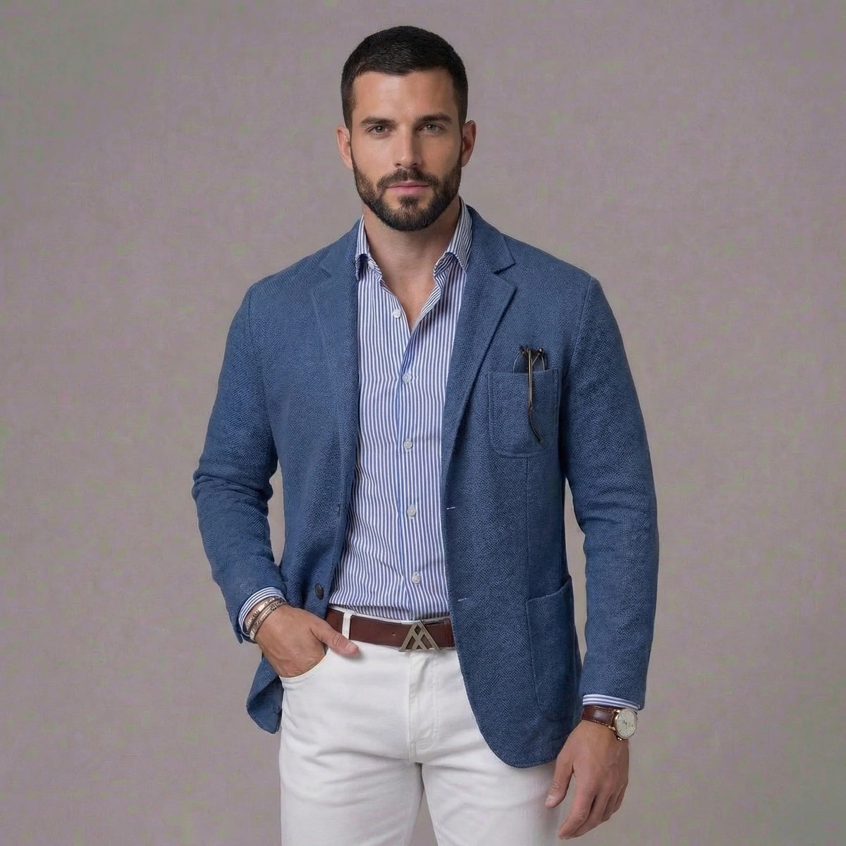 Bramwell Casual Linen Blazer