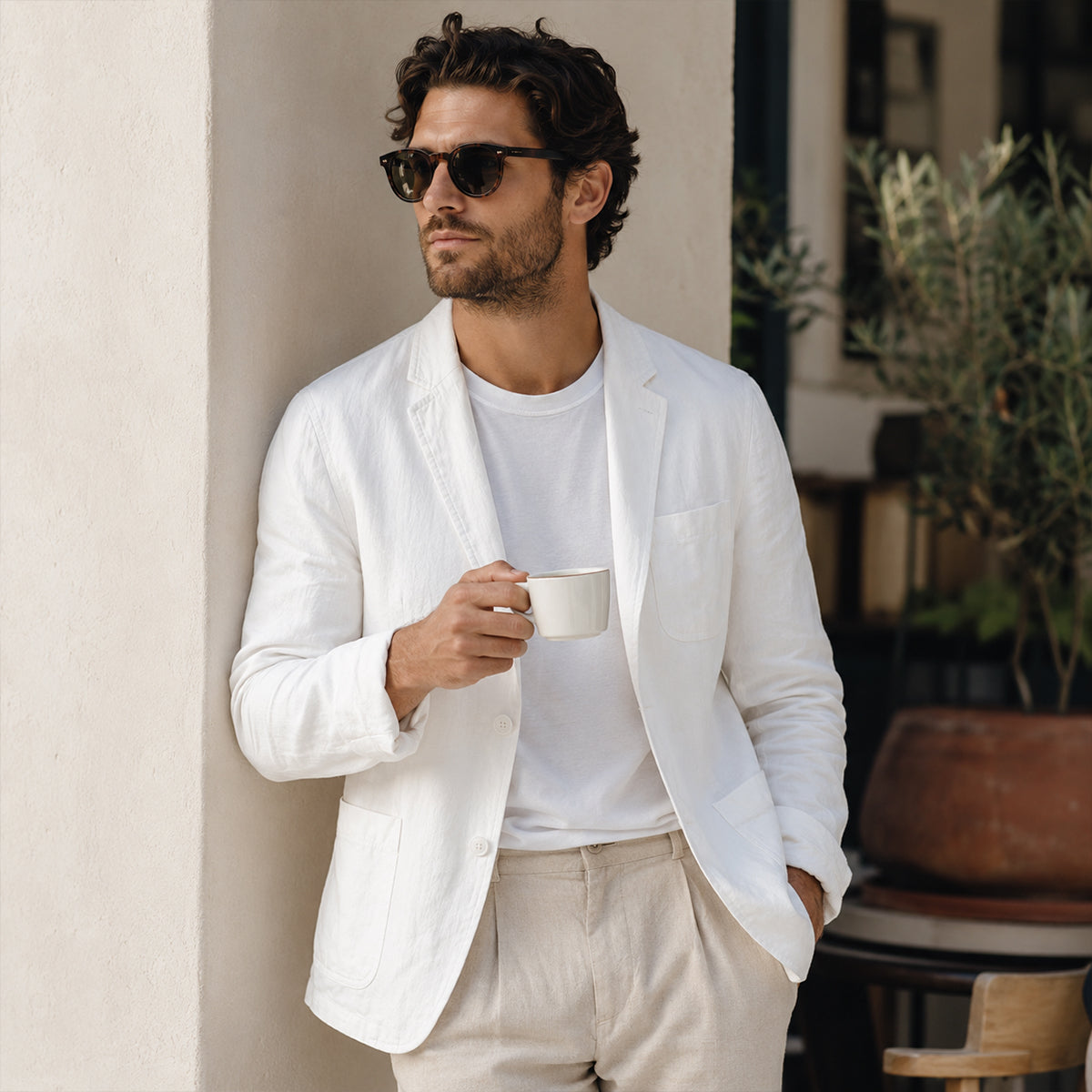 Warlow Linen Blazer