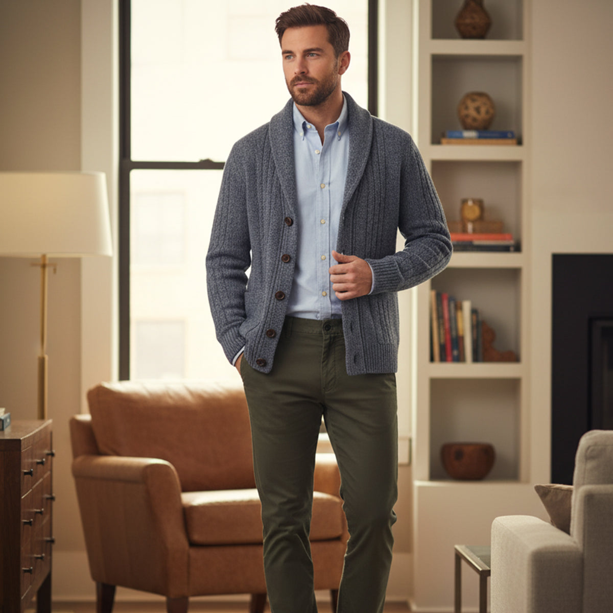 Newbury – Cardigan a trecce