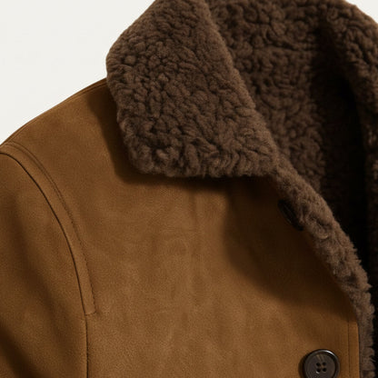 Clifford – Mantel mit Sherpa-Kragen