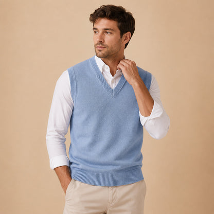 Kenley – Gilet in maglia con scollo a V