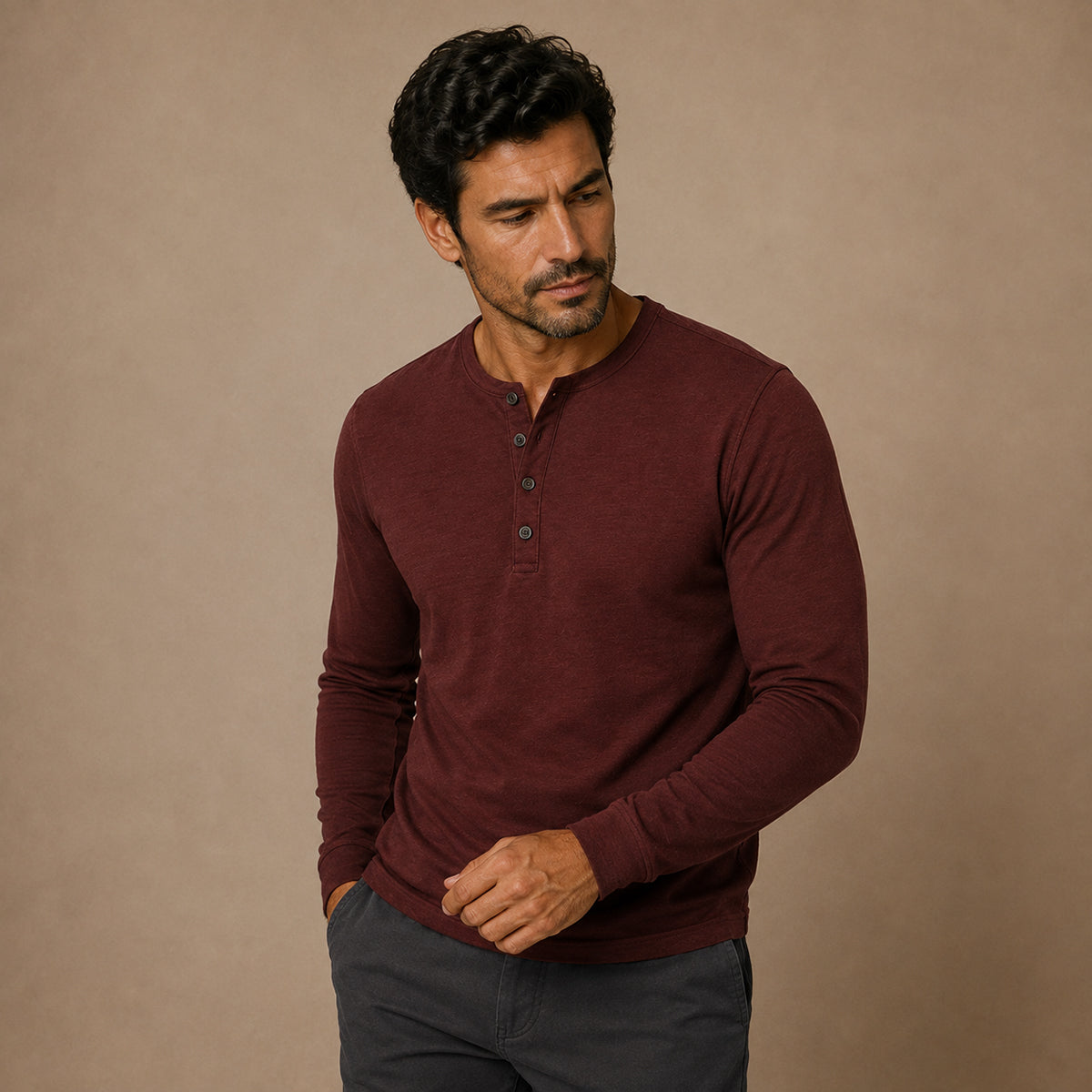 Saxby – Langarm-Henley