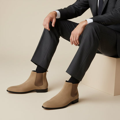 Thornbury – スエード調チェルシーブーツ