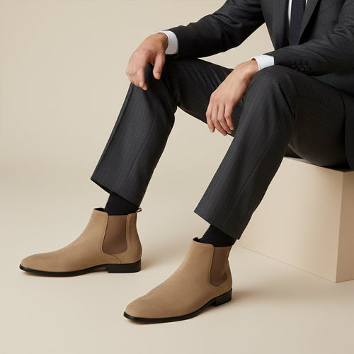 Thornbury – スエード調チェルシーブーツ