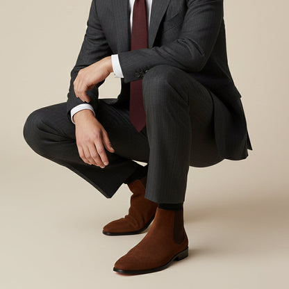 Thornbury – スエード調チェルシーブーツ