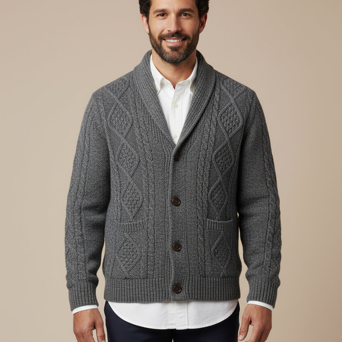 Newbury – Cardigan a trecce