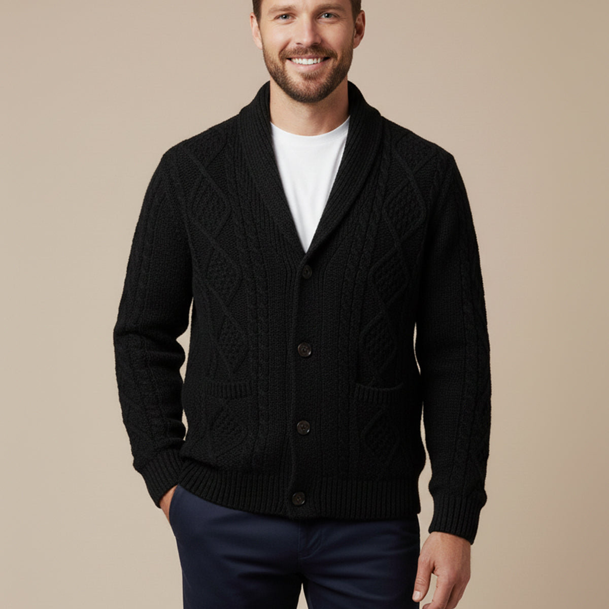 Newbury – Cardigan a trecce